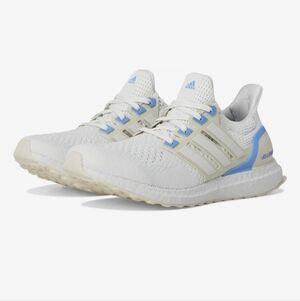 Women's Adidas Running Ultraboost 1.0 White, Blue Fusion Sneakers, 8